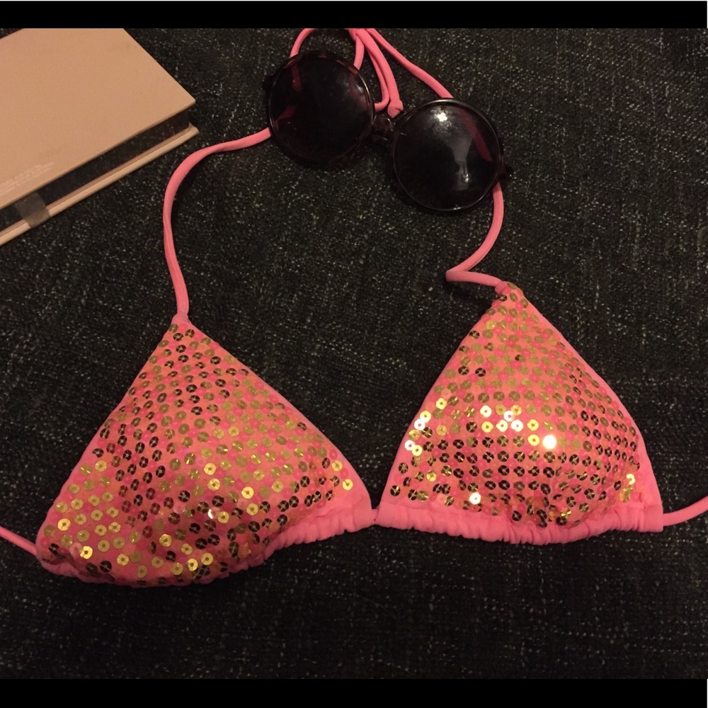 VS Sequin Bikini Top